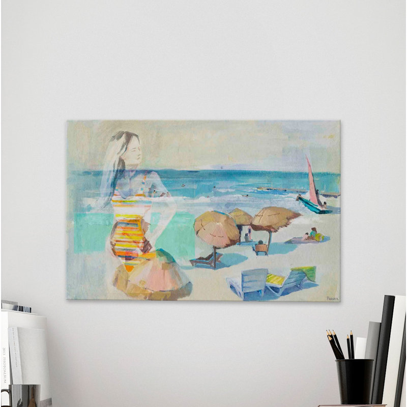 Parvez Taj - Wrapped Canvas Painting, 61cm H x 91cm W