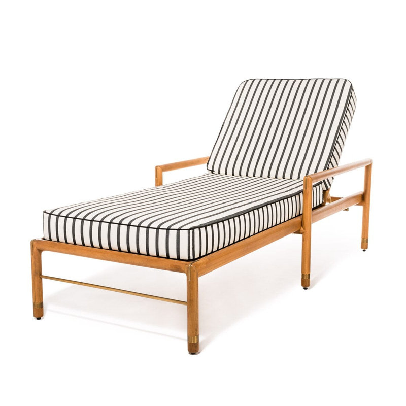 Wes Outdoor Chaise Lounge