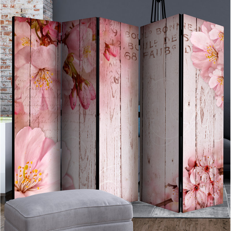 Corbel 225cm W x 172cm H 5 - Panel Folding Room Divider
