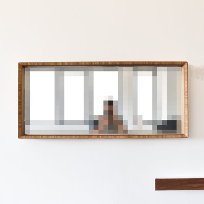 Flat LED Wall Mirror with Shelves