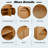Retro Arched Hall Tree With Adjustable Shelves, Bench, Cabinets, Coat Rack And Open Shelving-1521901445