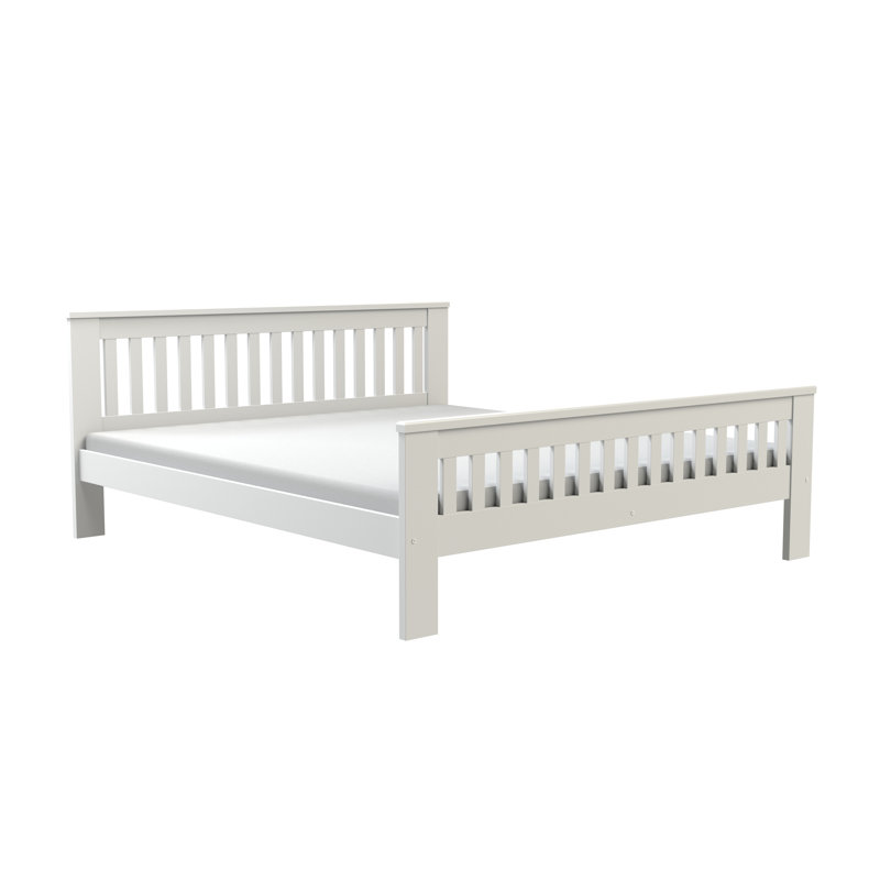 Commodore Bed, White, Super King (6')