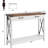 Console Table With 2 Drawers, Farmhouse Sofa Table With Storage Shelf, Accent Wood Entryway Table-106000297