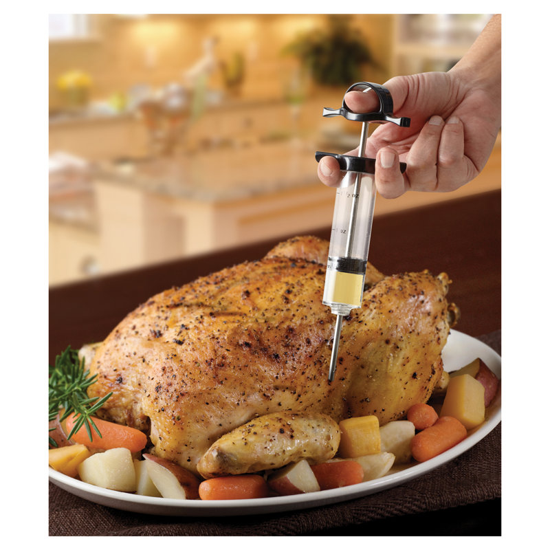 Injecteur et injecteur de marinade mr. bar-b-q