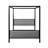 Semple Upholstered Metal Canopy Bed-469406098