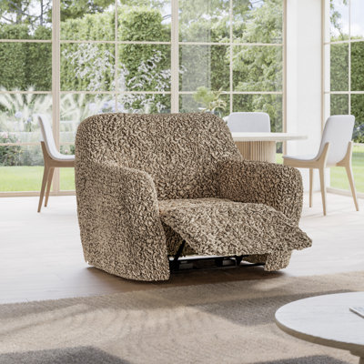 Housse extensible pour fauteuil inclinable - Écologique et douce - Collection Fuco Cotton