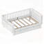 Lit plateforme simple en bois avec garde-corps et rangement spacieux, durable et sécuritaire pour les enfants-438299875-438299874