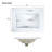 Cavion 24.1'' Single Bathroom Vanity with Ceramic Top