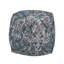 Pouf carré Anita, bleu