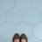 Textile Hex 9" x 10" Porcelain Wall & Floor Tile-2139873971