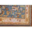 Tapis bleu traditionnel en laine 3x5