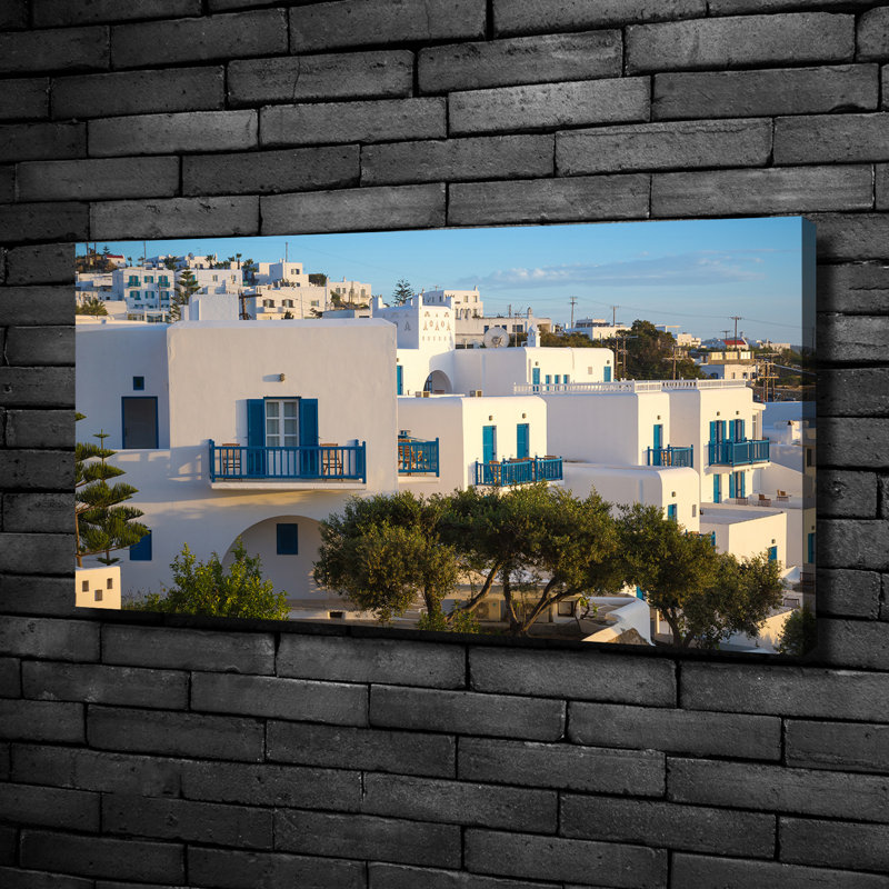Mykonos Greece - Wrapped Canvas Print