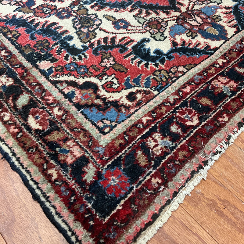 Handmade Hamadan Wool Rug