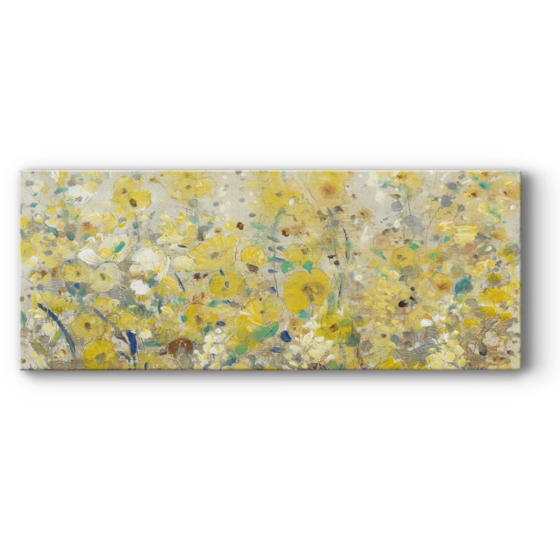 " Cheerful Garden I ", 20" H x 50" W x 1.5" D