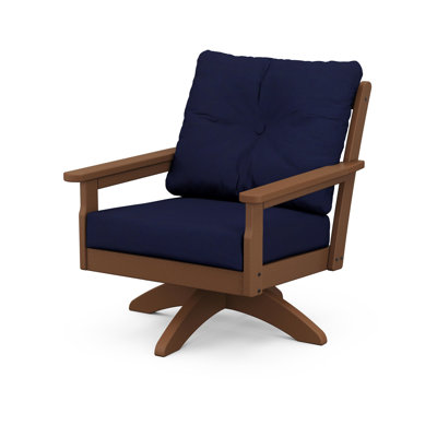 Lakeside Vineyard Deep Seating Swivel Chair