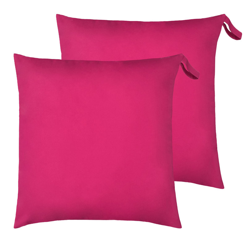 Indoor / Outdoor Square Floor Cushion, Pink
