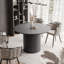 Rushad Extendable Round Dining Table-1264843222