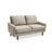 Merissa 58'' Velvet Square Arm Sofa Loveseat-2096842115