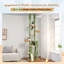 7-tier climbing activity cat tower, adjustable height, with comfortable hammock, 5 platforms, and cat scratching posts-996645491