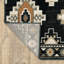 Tapis gris anthracite / ivoire Basurto Southwestern-1930283664