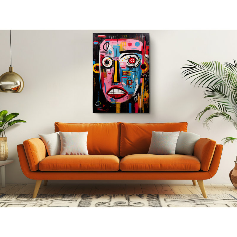 Restless Images In Memory of Basquiat Canvas Print