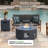  28-Inch Round Iron Gas Fire Pit Table,Includes Tank Cover and Wind Guard-196349952