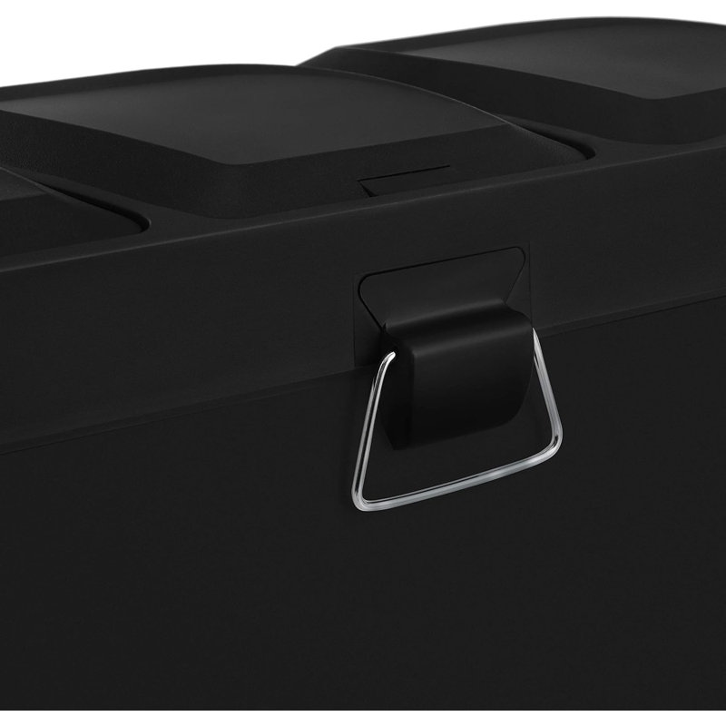 Steel Step On Kitchen Trash Can - 30L