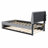 Upholstered Platform Bed With Trundle-1051441042