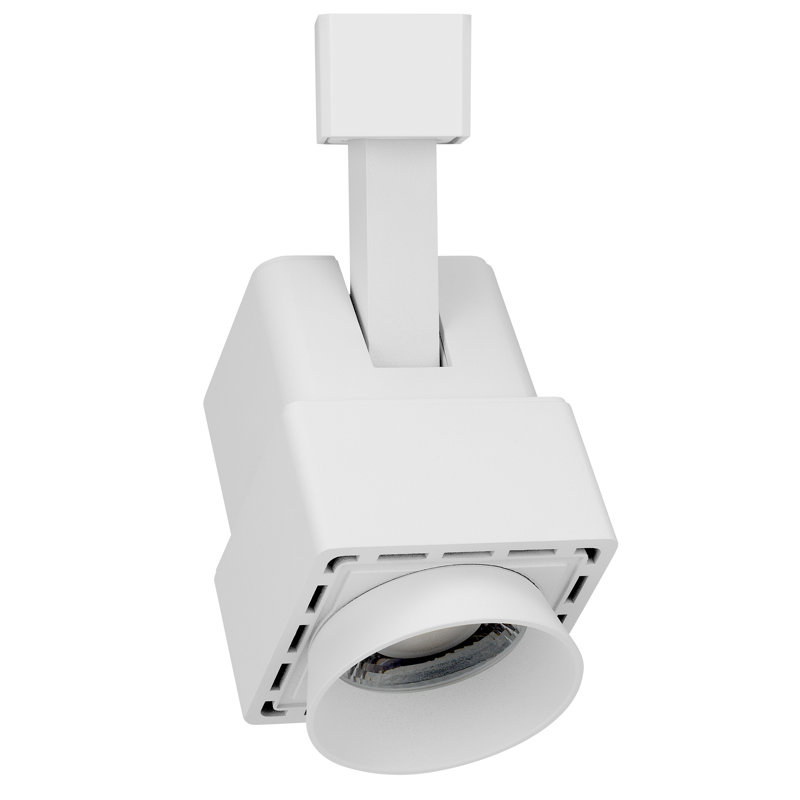 LED dimmable 3 wire track head. 3 wattage setting 10W, 15W, 20W. 5 kelvin color temprature 27K,3K,3.5K,4K,5K. Also come with a 36 and 55 degree len for different beam spreads