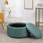 Savinien Upholstered Round Storage Ottoman-928429967