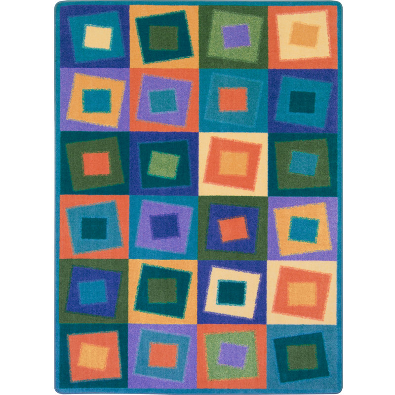 Tapis pastel Kid Essentials, Rectangle 5 pi 4 po x 7 pi 8 po