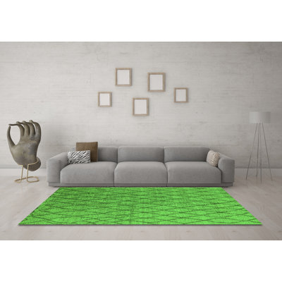 Washable Geometric Indoor Rug