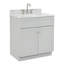 Meuble-lavabo simple avec comptoir Partham 31-670460652