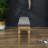 Solid Wood Button Tufted Dining Bench