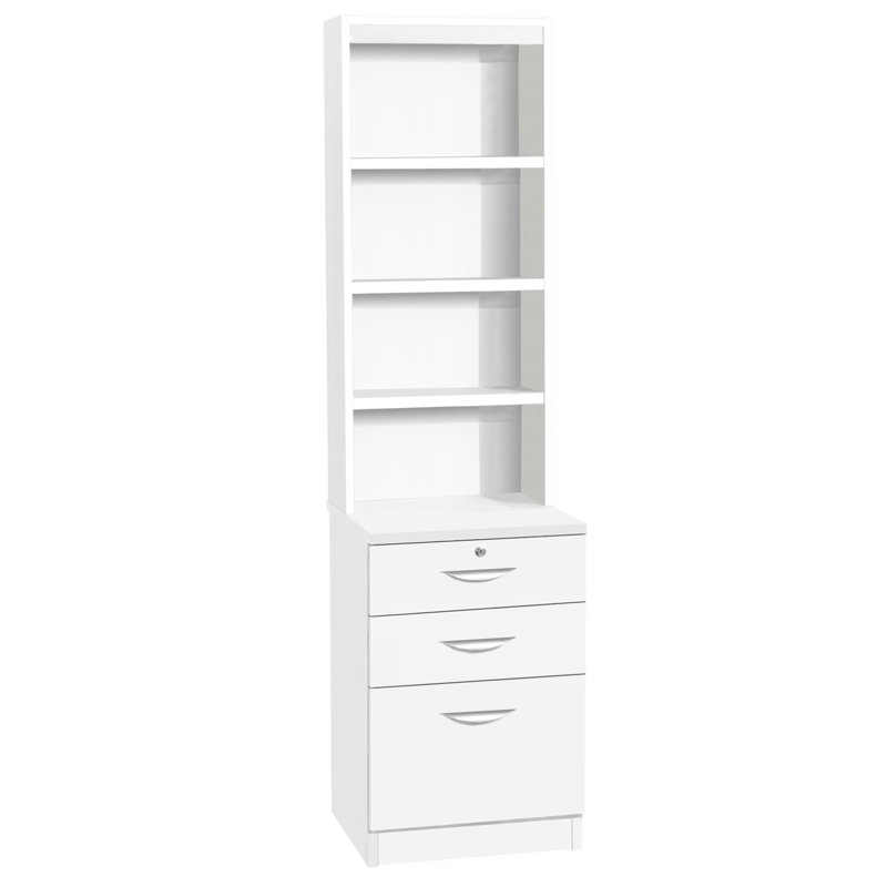 Cormac 48cm Wide 3 -Drawer File Cabinet, White