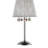 Crystal Dreamer Metal Table Lamp