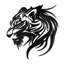 Tigre, animaux, sculpture murale abstraite moderne, décoration murale en métal pour l'extérieur-94207795-94207796