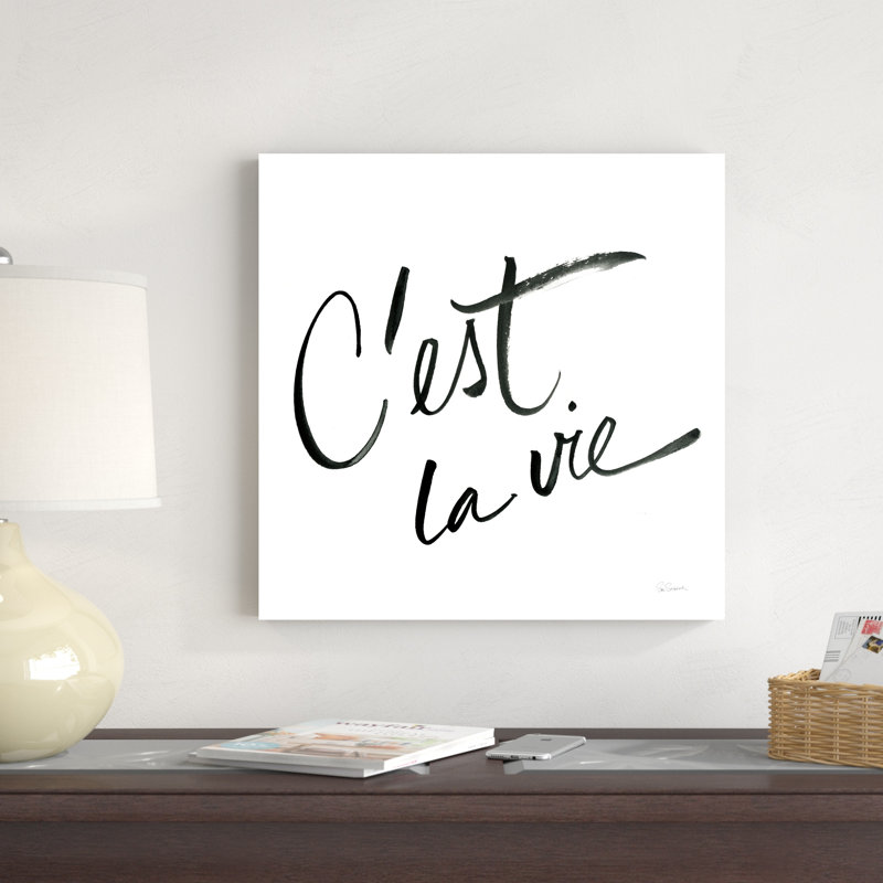 " Cest La Vie " by Sue Schlabach, 20" H x 20" W x 1.25" D