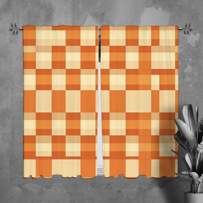Paire de rideaux obscurcissant en polyester Mayonna