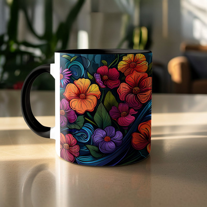 Ceramic Coffee Mug, Black