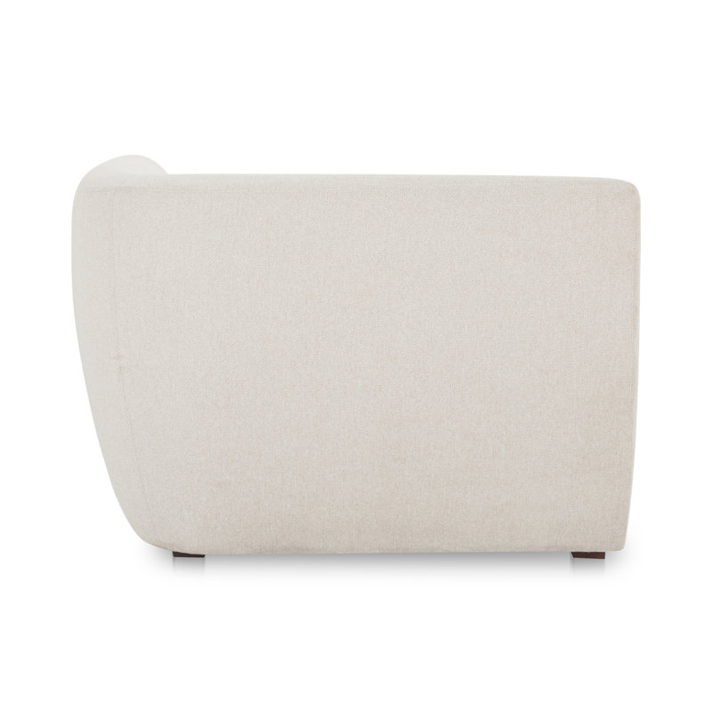 Anson Corner Chair, Warm White