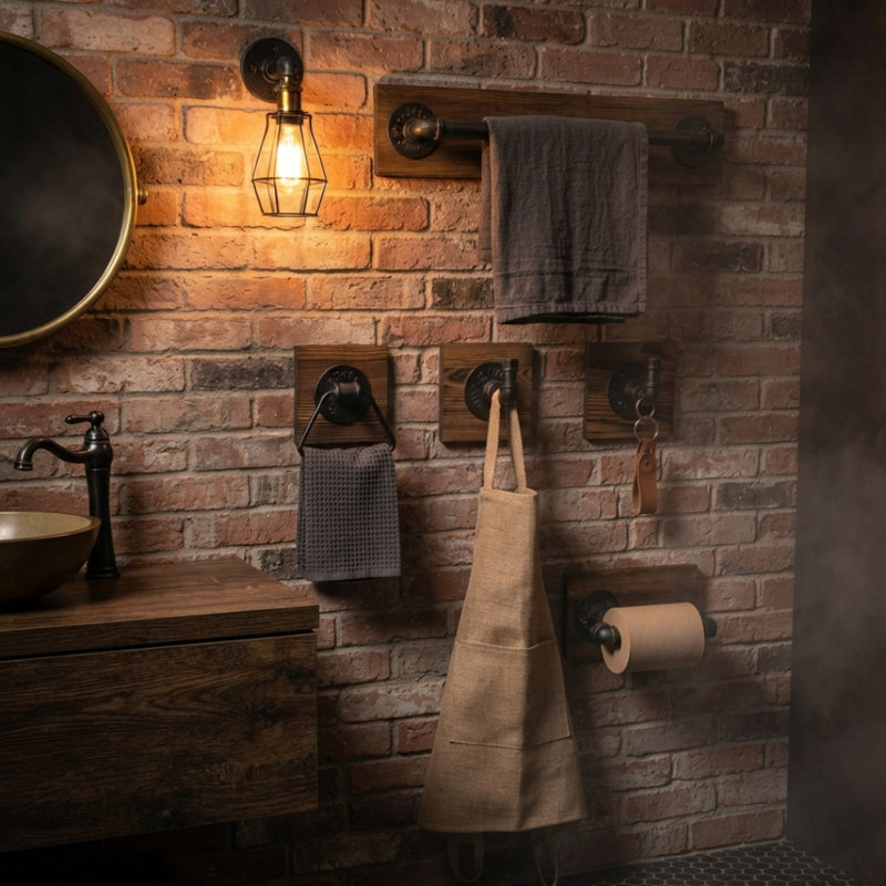 5 - Piece Bathroom Hardware Set