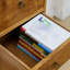 Console à cinq tiroirs