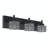 Derquan 3-Light Modern Square Glass Light Shade Dimmable Vanity Light
