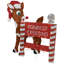 Figurine lumineuse Rudolph
