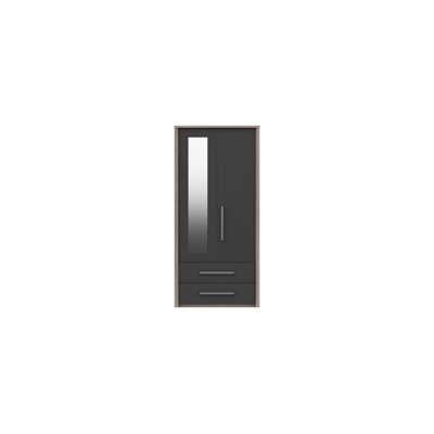 Colville 2 Door Manufactured Wood Wardrobe