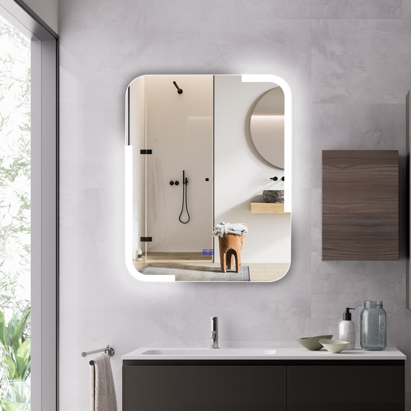 Larock Glass Rectangle Wall Mirror