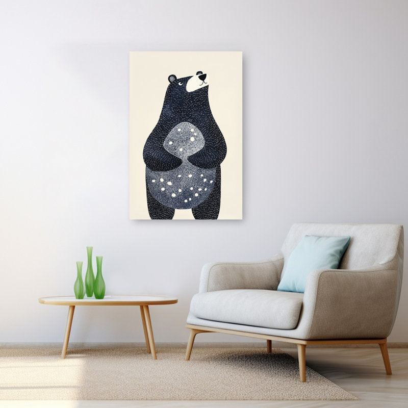 «Dreamy Celestial Bear», 48" H x 32" W