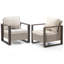 Chaise de patio avec coussins Creal-601288662