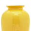 14" Bright Yellow Tung Chi Vase-1066095797